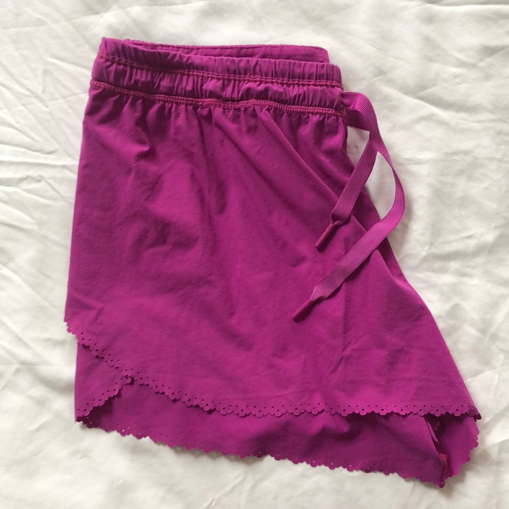 Pink Lululemon Shorts